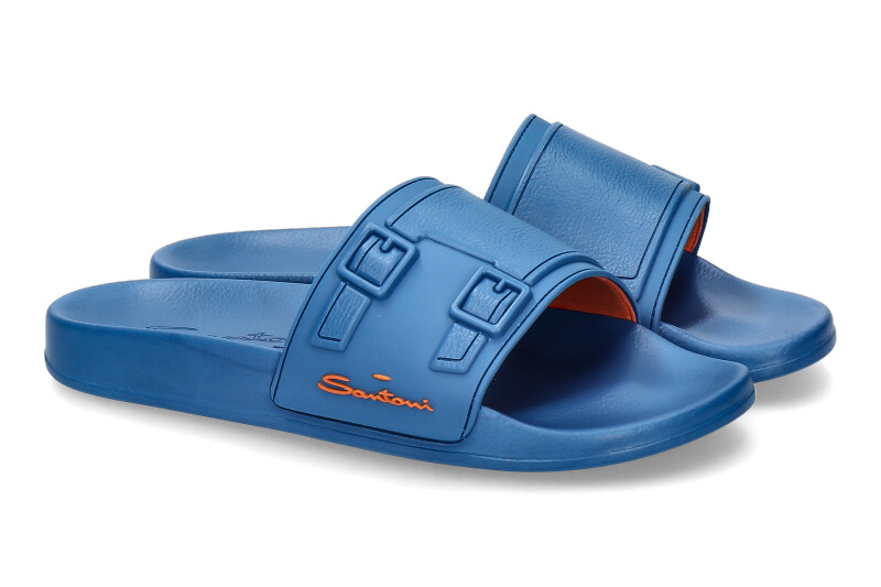 Santoni mules AZURBLAU