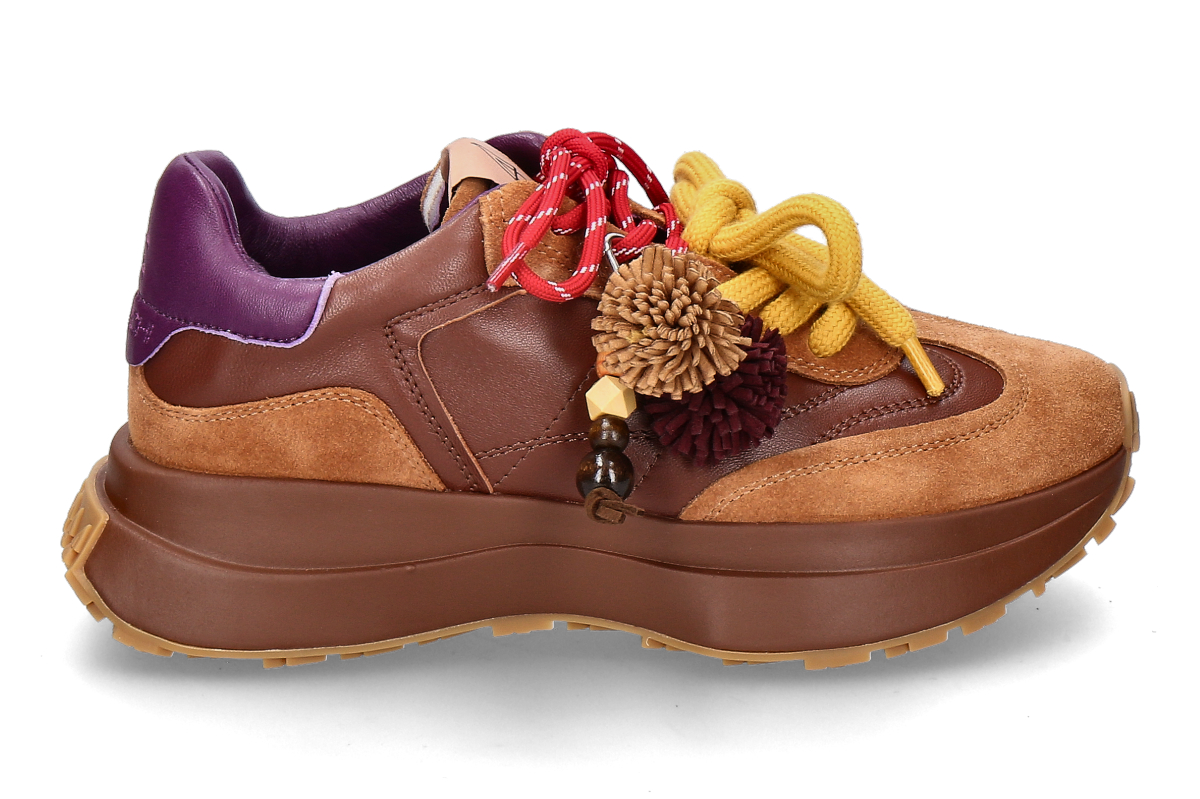 Elena Iachi women's- sneaker SPACE EE60- pampero/ brown
