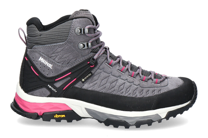 Meindl women's hiking boots TOP TRAIL MID- grau/ magenta
