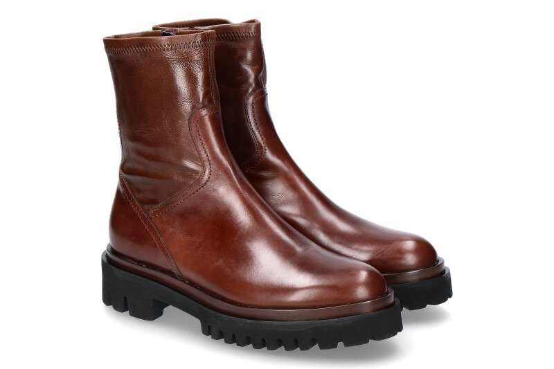 Truman's ankle boots VITELLO MORO STRETCH