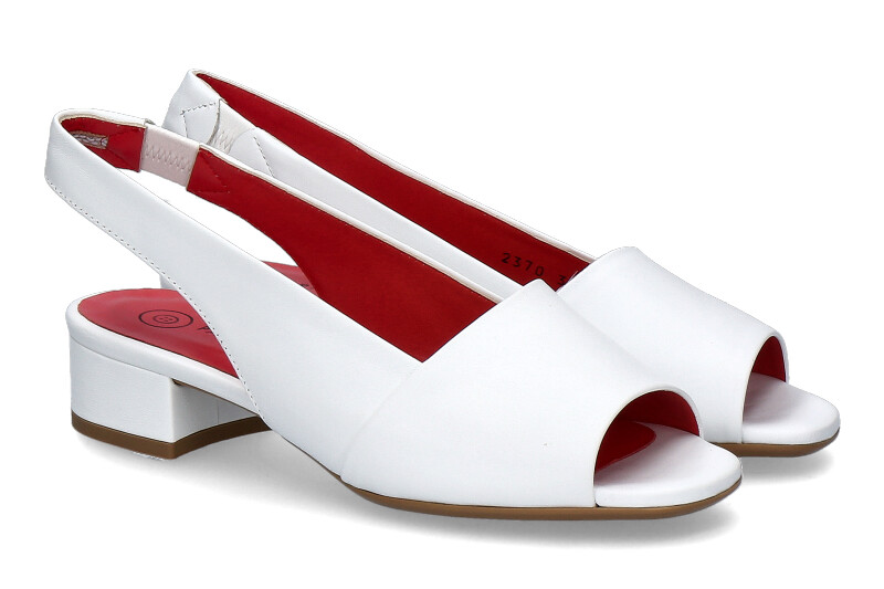 Pas de rouge sandals NAPPA BIANCO