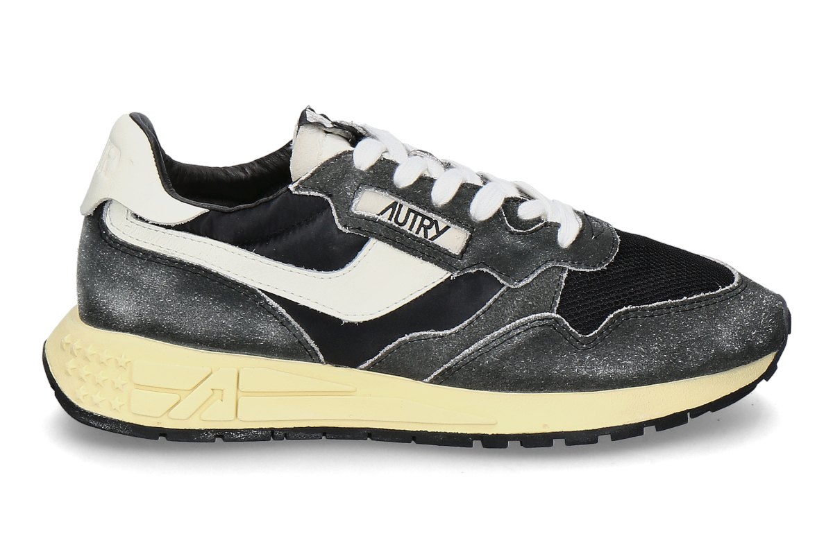 Autry men's- sneaker REELWIND LOW GQ07- gray/ black