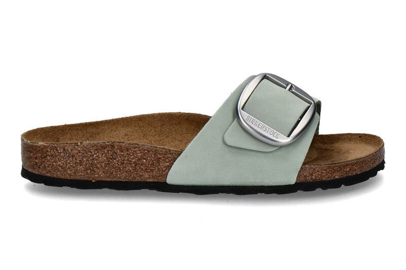 Birkenstock mules MADRID BIG BUCKLE MATCHA SCHMALE WEITE