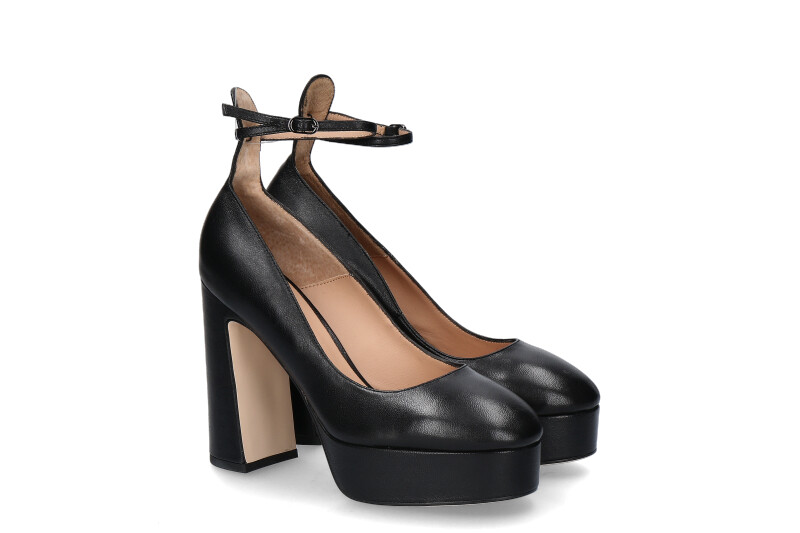 Lola Cruz platform pumps NAPPA NEGRO