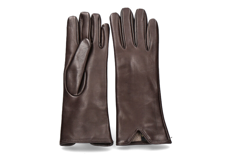 Restelli leather gloves 922 MORO