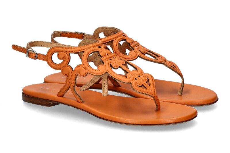 Unützer sandals MOUSSE- sunset orange