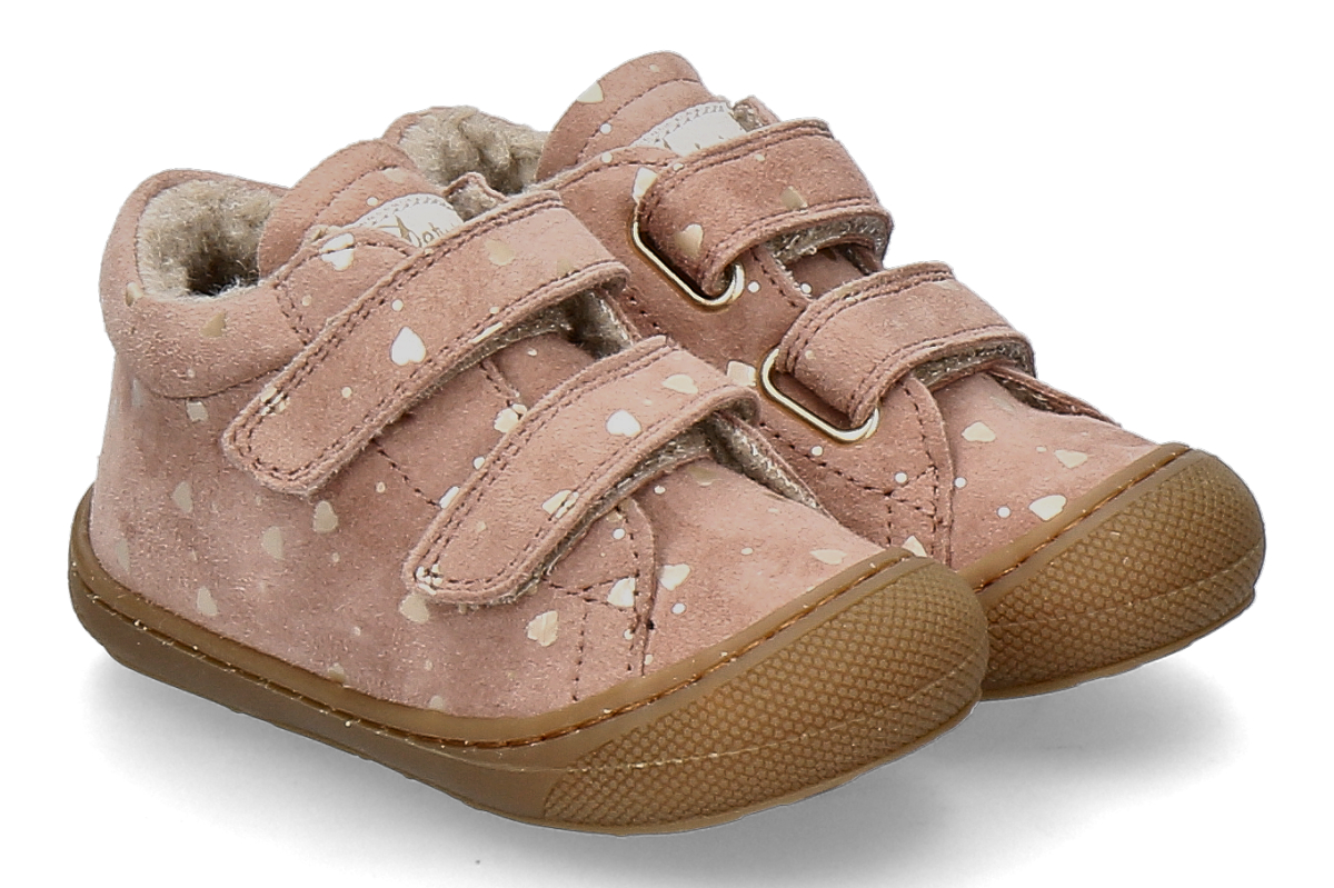 Naturino Mädchen- Lauflernschuh COCOON SUEDE- altrosa