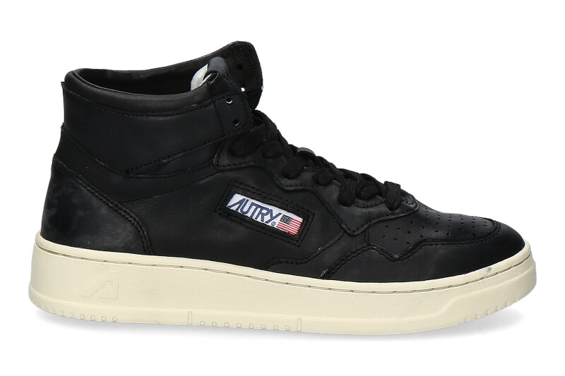Autry sneaker MID WOMAN GOAT BLACK