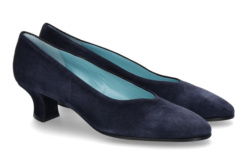 Thierry Rabotin pumps CAMOSCIO BLU