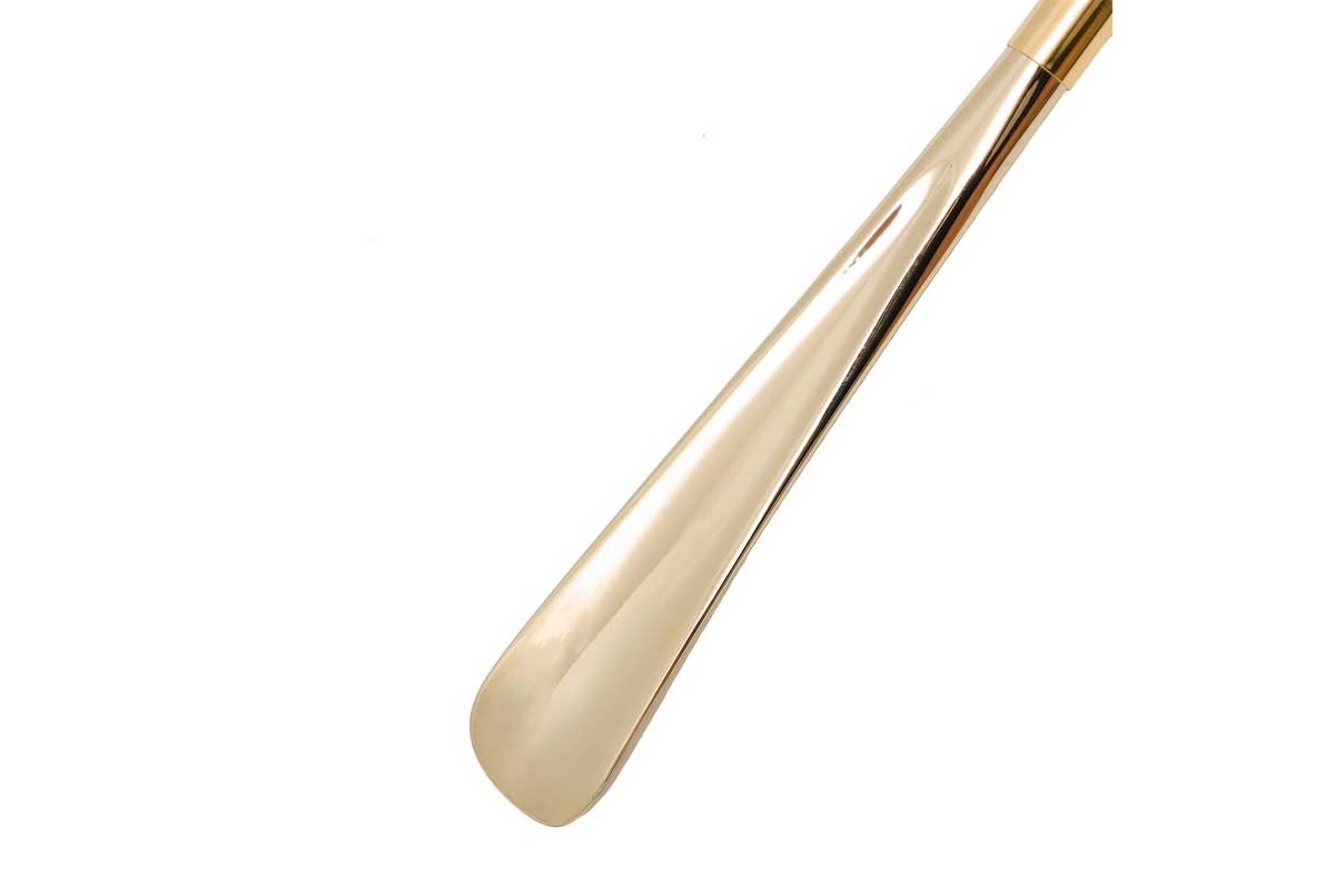Pasotti shoe horn SPIDER GOLD SWAROVSKI