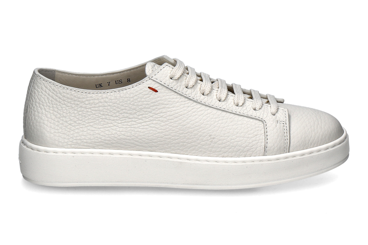 Santoni Men's- Sneaker BIKING- white