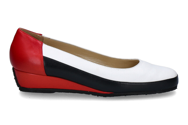 Bagnoli loafer BIANCO ROSSO BLU