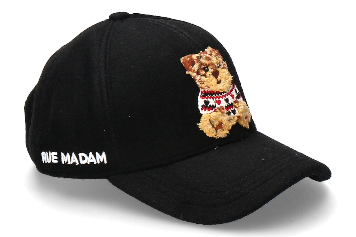 Rue Madam cap MARVIN LOVE - black