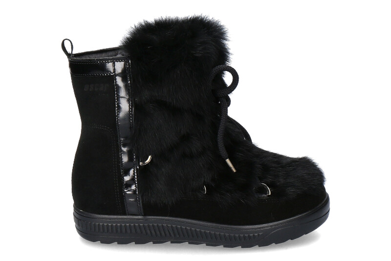 Oscar Sport fur boots ANET-SHORT NERO