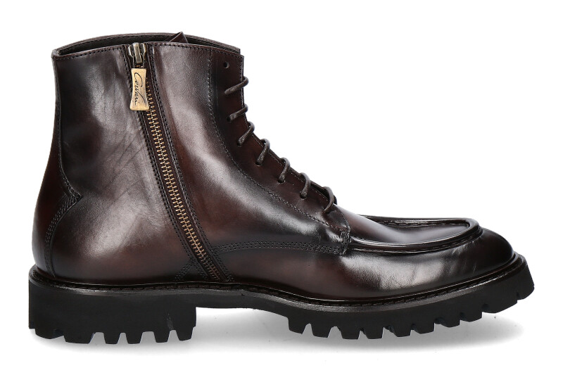 The Corvari lace-up boots Diver CRU- dark brown