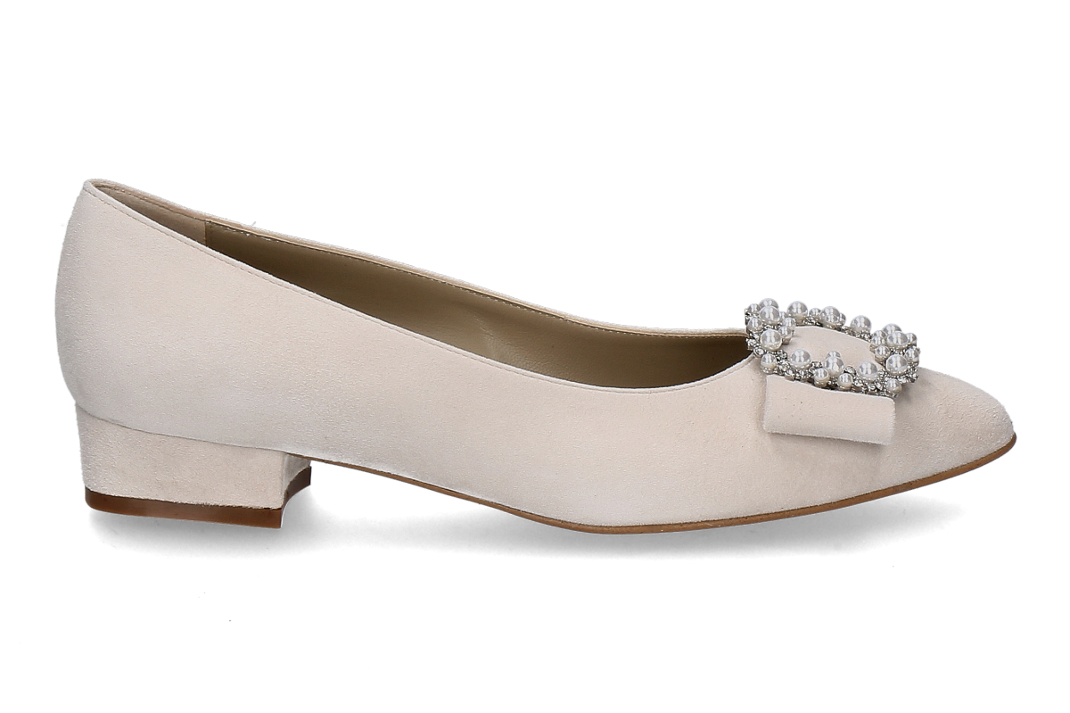 dirndl + bua ballerina ZIEGENVELOUR- natural