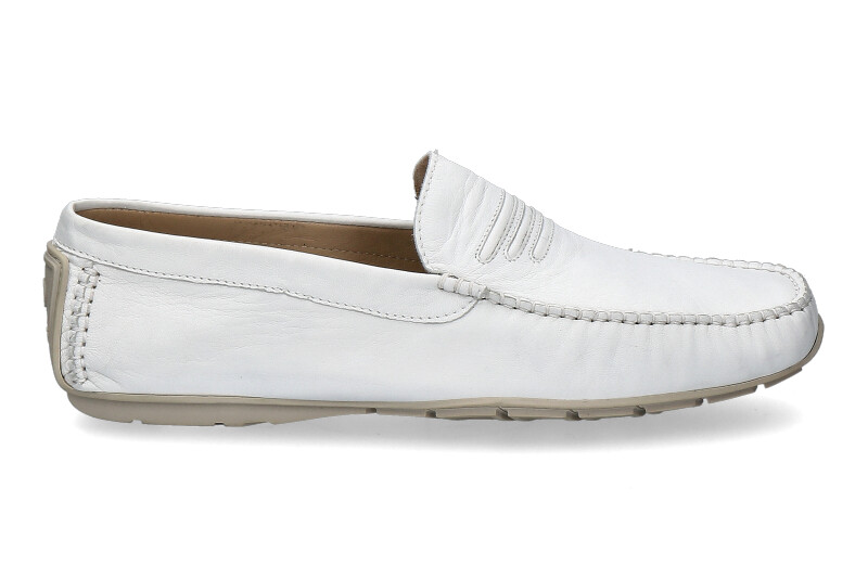 Aldo Bruè Moccasin NAPPA BIANCO