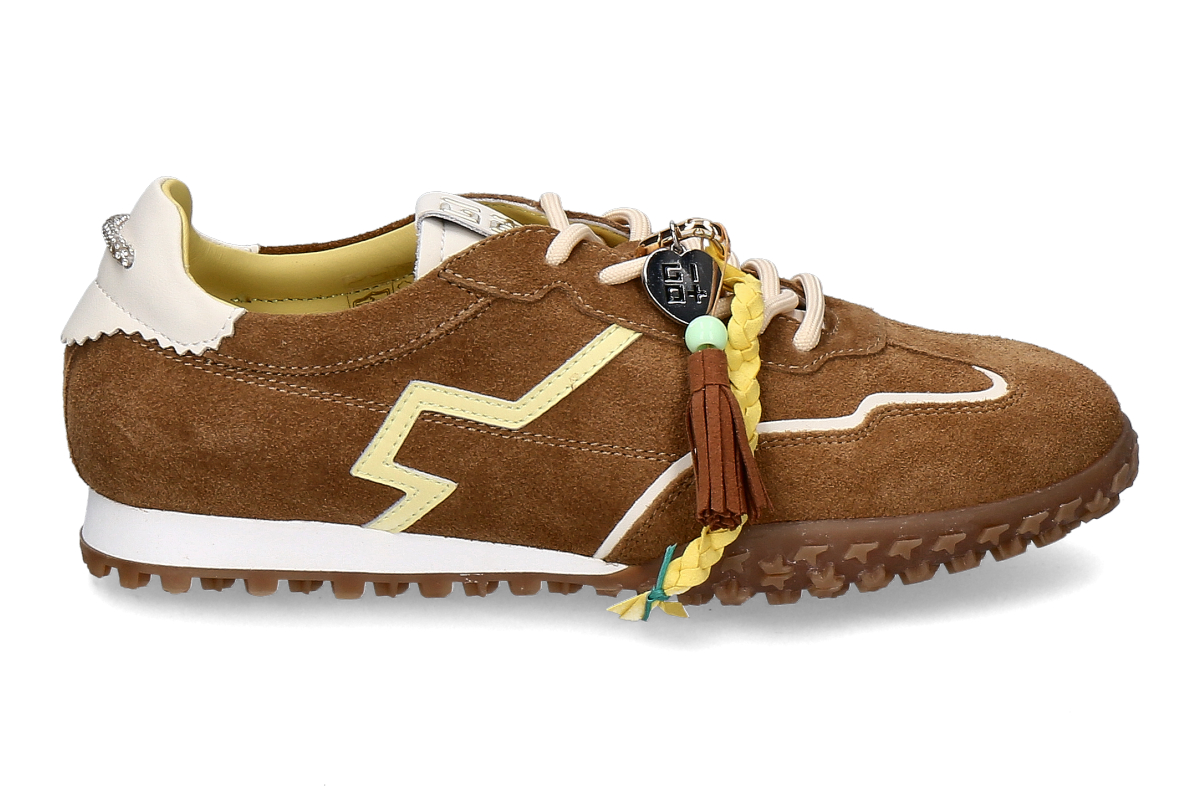 Gio+ women's- sneaker CIELO07 COMBI- brown