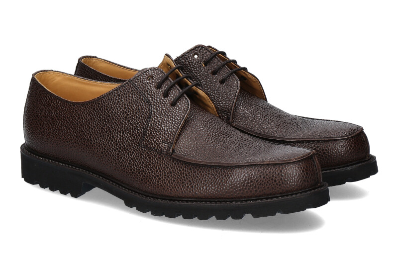 Ludwig Reiter lace-up WACHAUER SCOTCH GRAIN MOCCA