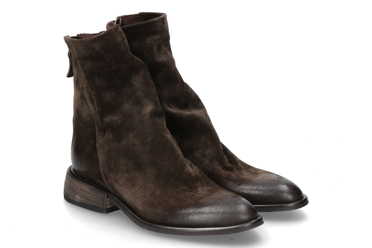 mimmù ankle boots COCCO- dark brown/ testa di moro