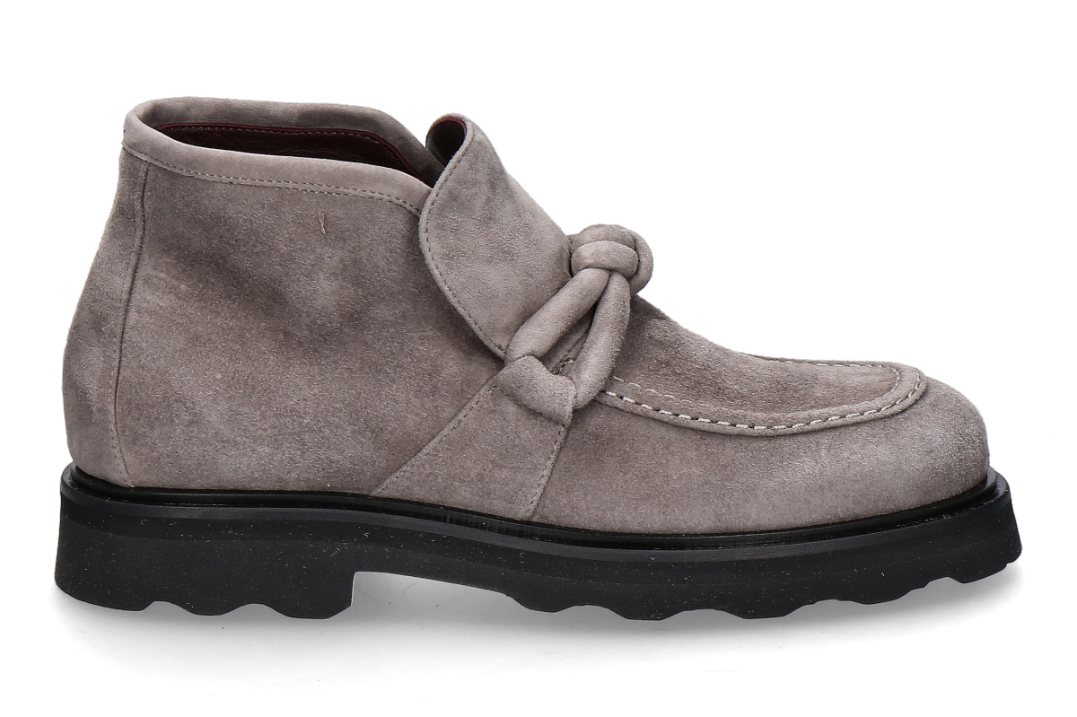 Pomme d'Or Loafer NICKY CAMOSCIO Gomma- grau