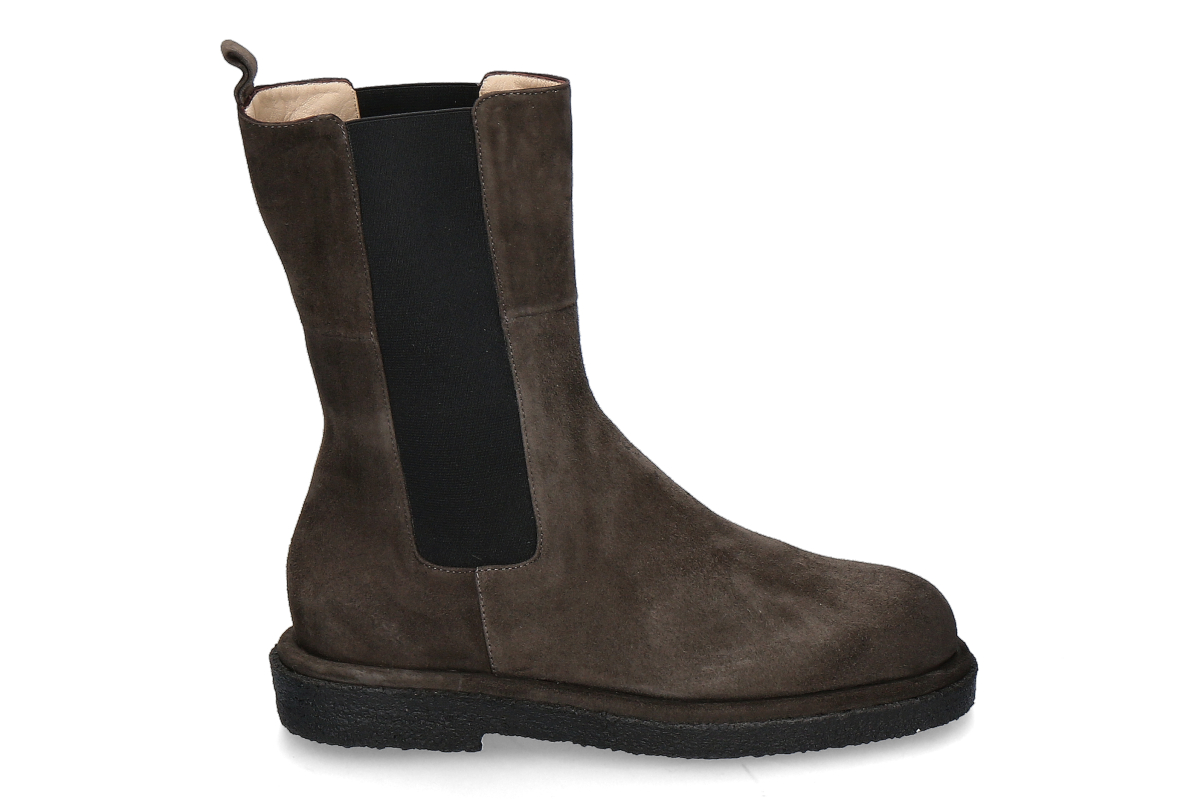 Pomme d'Or chelsea boot CAROLEE REVERSE- dusty brown