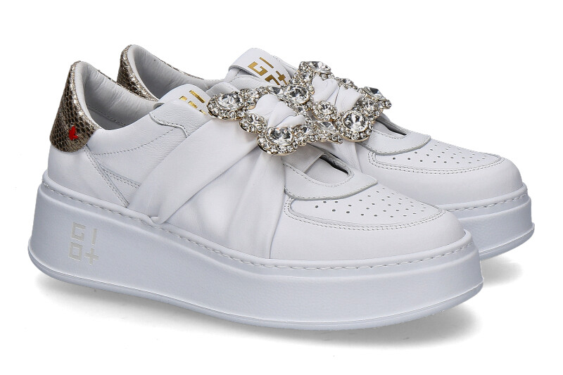 GIO+ Damen- Sneaker LUCE40 Combi Luxury/weiss