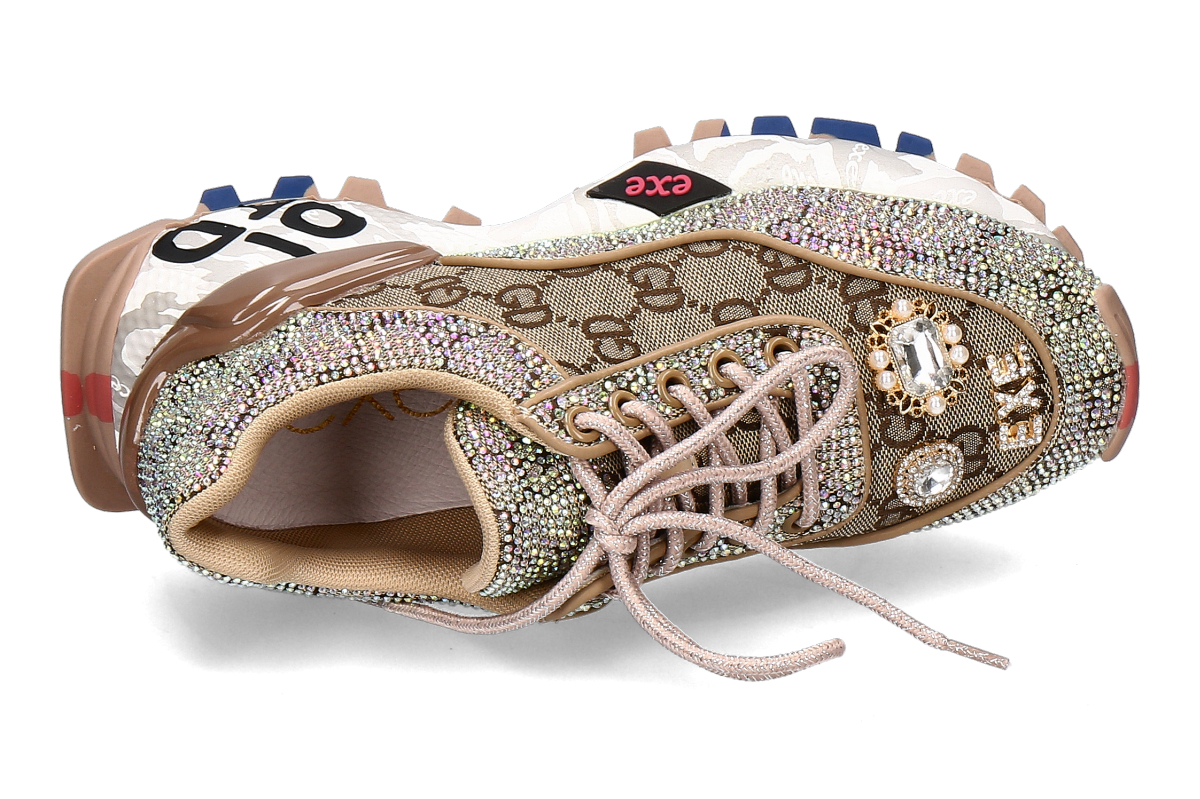 Exé Damen- Sneaker LEA- taupe_222400071_5