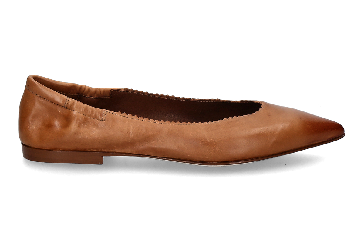 Pomme d'Or ballerina INGRID GLOVE- sand 