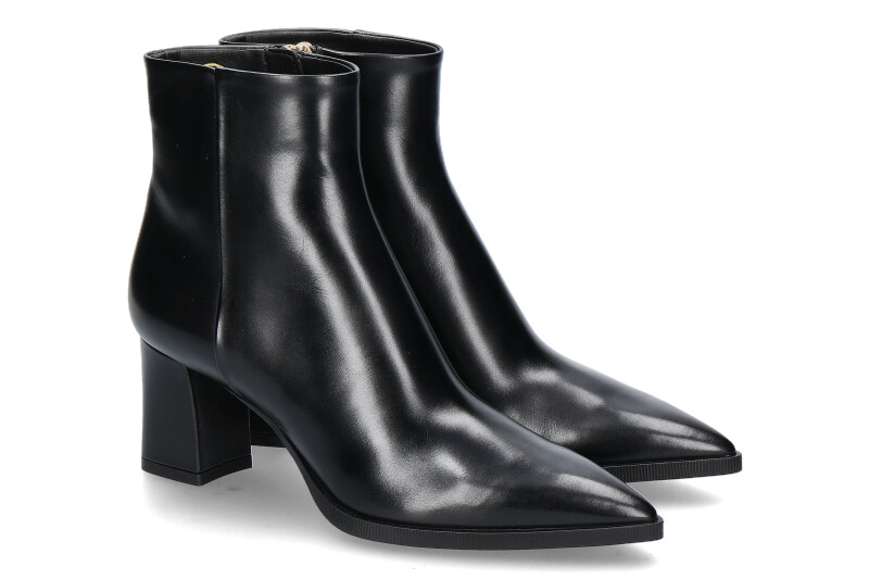 Santoni women's ankle boots ESTEL- black