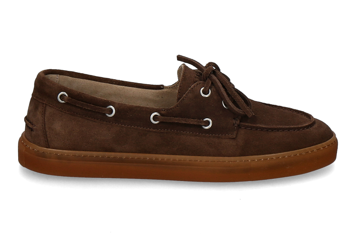 Copenhagen Women's- Moccassin CPH160 SUEDE- new mokka/ dark brown