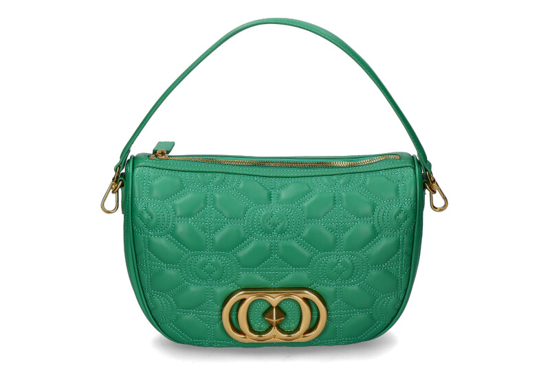 La Carrie shoulder bag LEATHER GREEN