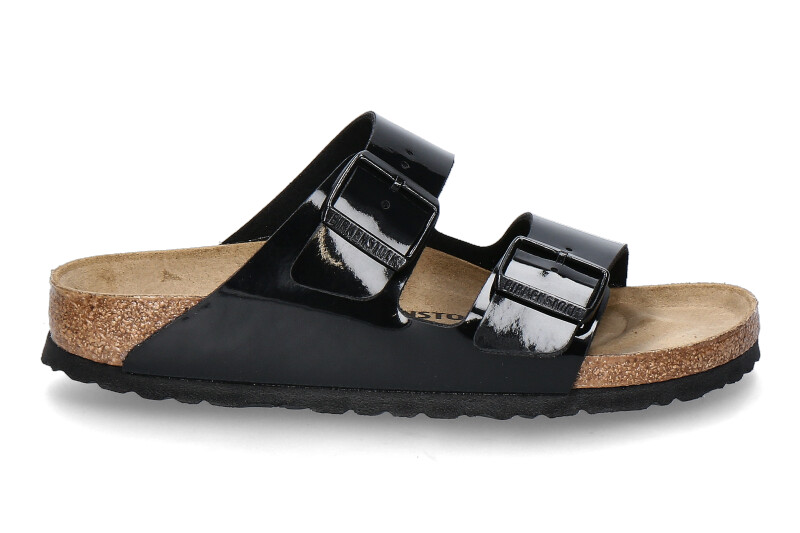 Birkenstock mule ARIZONA NORMAL BIRKO-FLOR- black patent