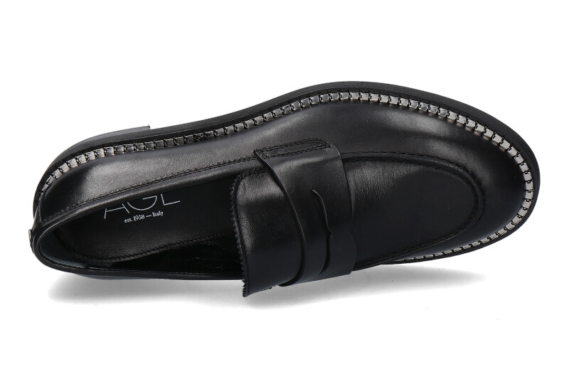 Attilio Giusti Leombruni loafer SIRENA NAPPA NERO