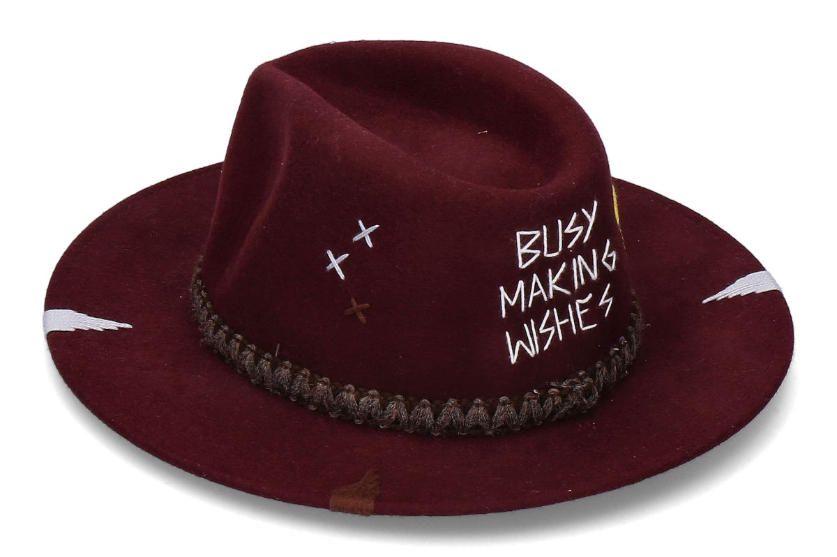 The Hat Gang straw hat MADAGASCAR- marrone/ dark brown