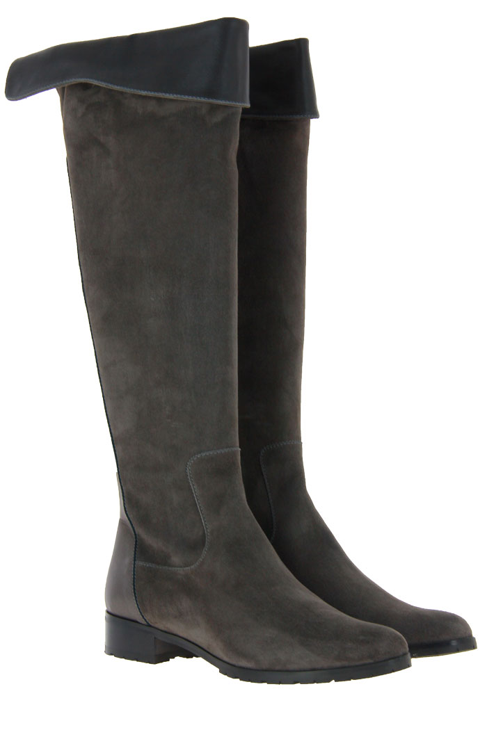 Blubella boots CAMOSCIO TOPO