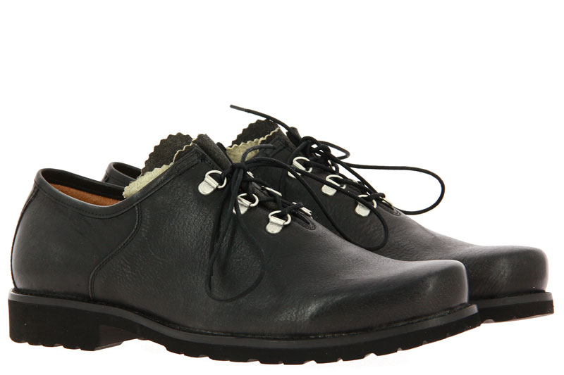dirndl + bua traditional lace-ups SANTIAGO ANTIKBOCK ANTHRAZIT