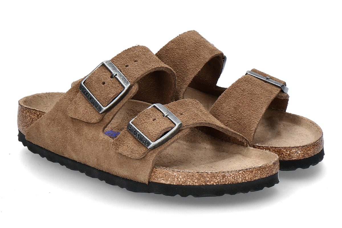 Birkenstock women's- mules ARIZONA NARROW BS- brown/ dark tea tonal