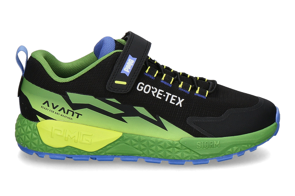 Primigi boys- sneaker STORM- black/ green/ blue