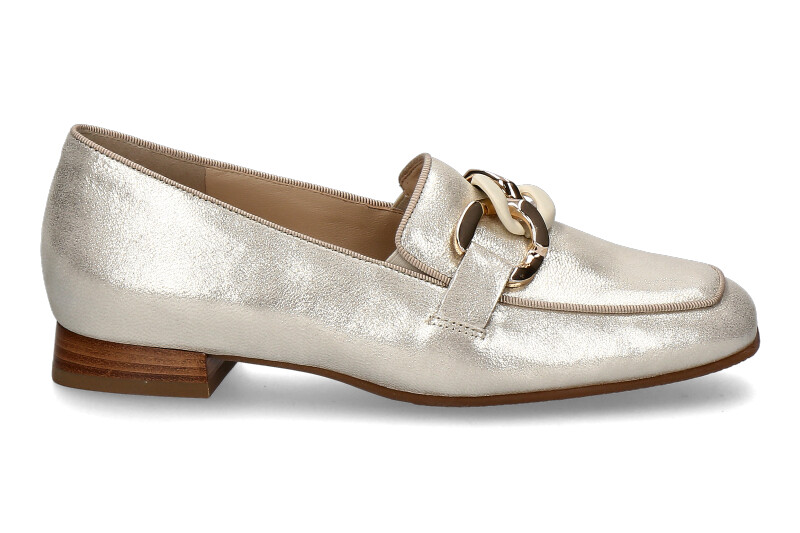 Hassia loafer NAPOLI H-WEITE GLOSS- platin