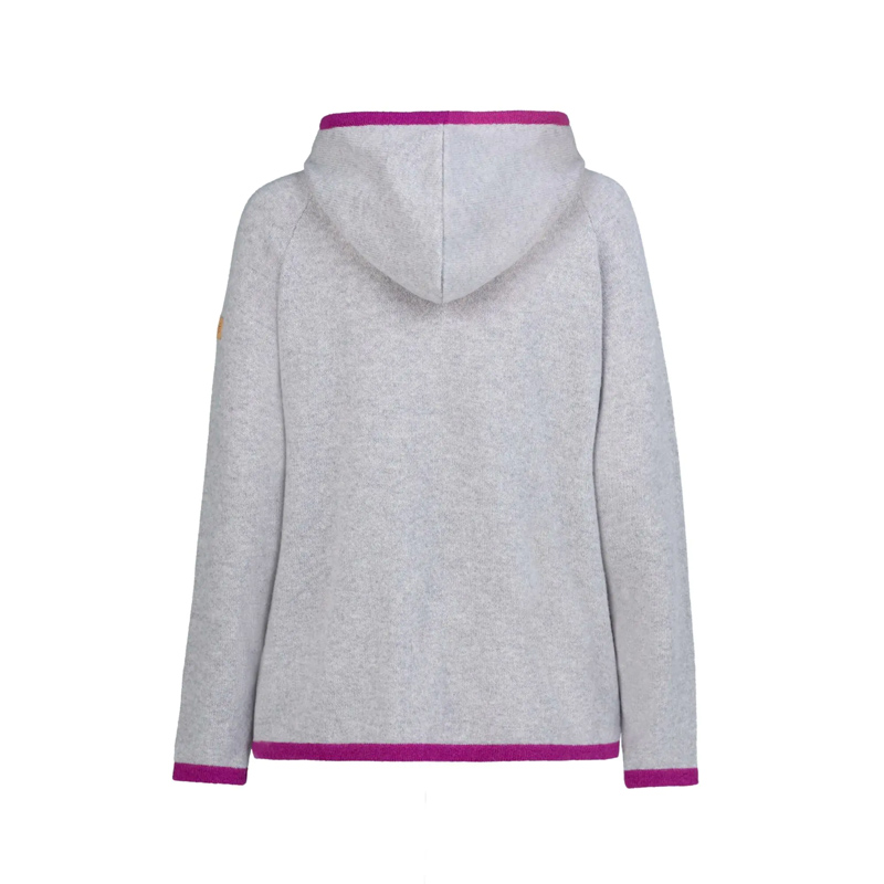 Liebling hooded pullover ROSEMARIE KIESEL BROMBEER