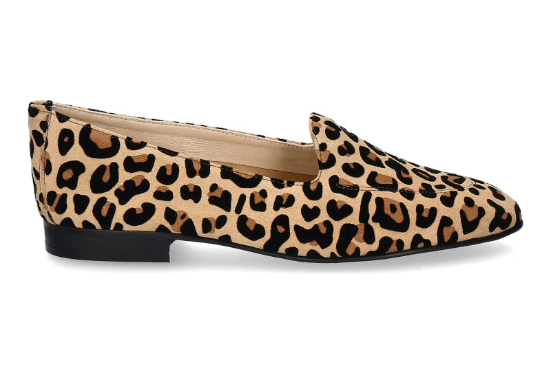 ScarpaRossa slipper BENITO LEOPARDINO BEIGE NERO