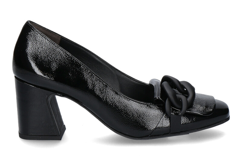 Paul Green loafer KNAUTSCHLACK SCHWARZ