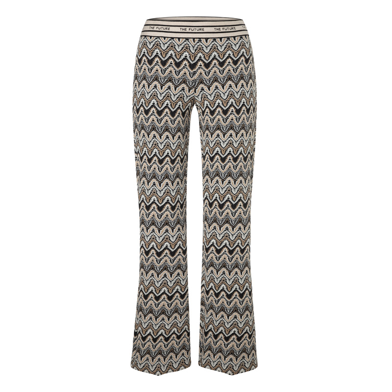 Cambio trousers RANEE EASY KICK NATURAL CROCHET ZIG ZAG