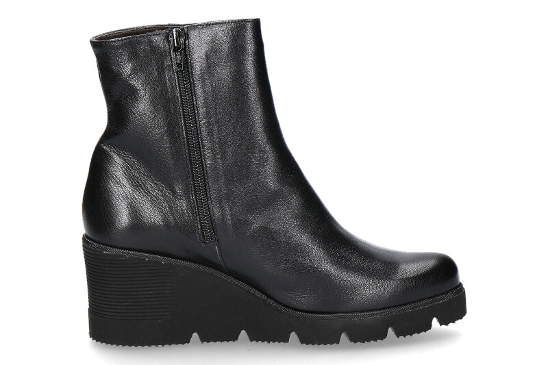 Brunate wedge ankle boots lined NEON SMART NERO