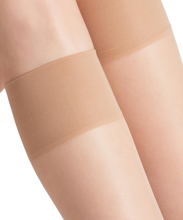 FALKE silk smooth 15 DEN ladies knee socks CRYSTAL