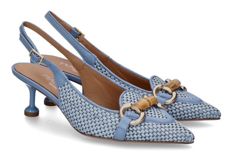 Martina T sling pumps L9008 NAPPA- blue jeans