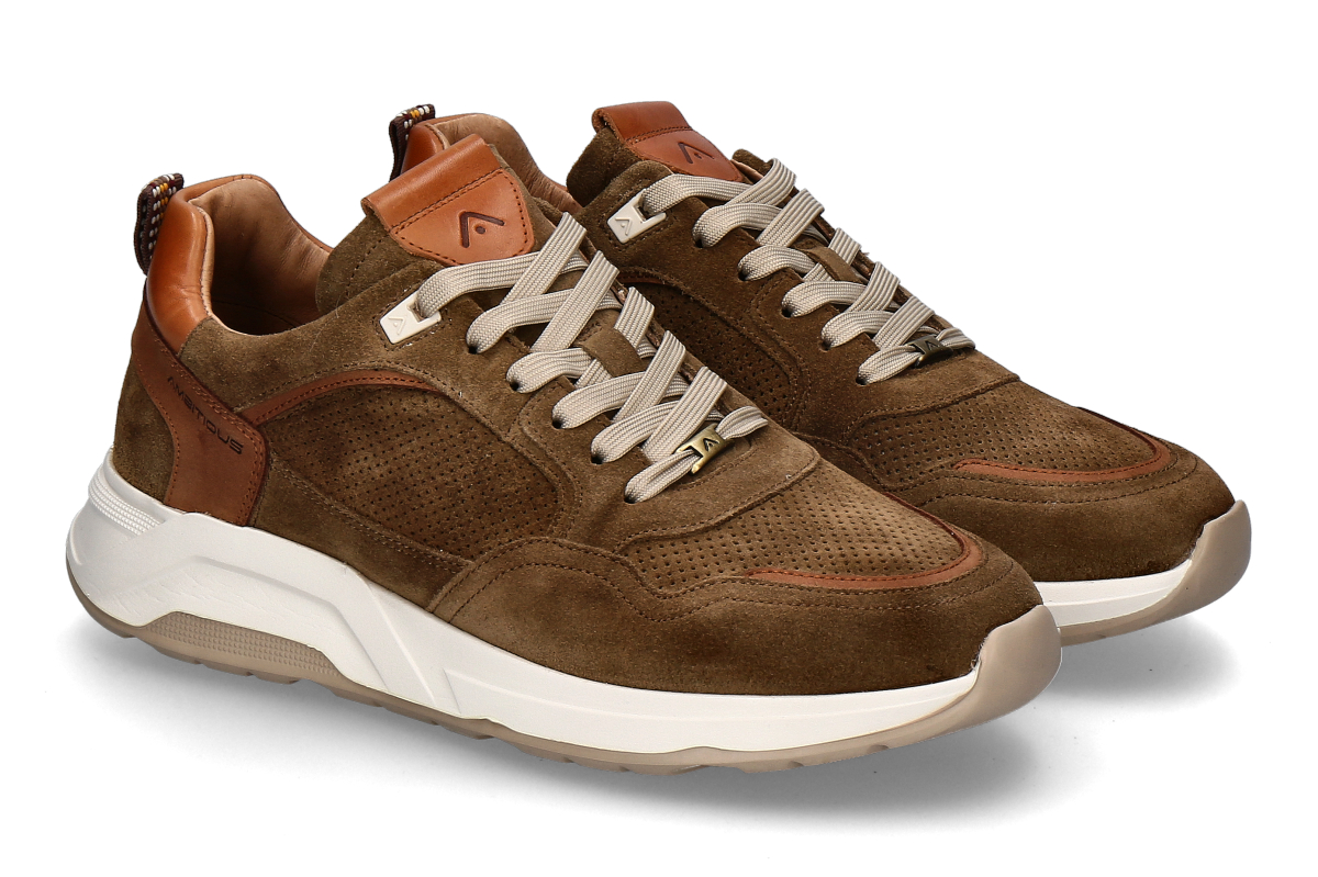Ambitious Men's- Sneaker RIDER- tabacco/ brown