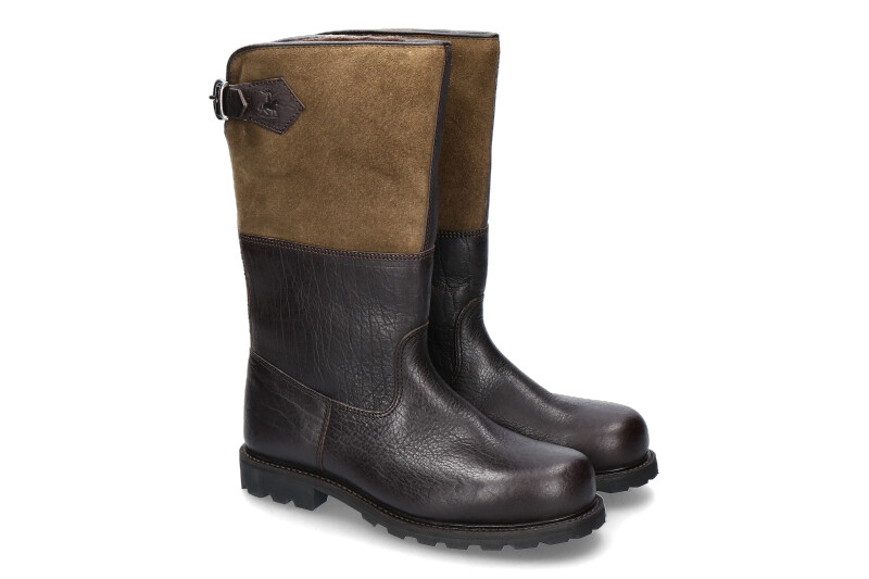 Ludwig Reiter boots MARONIBRATER BISON DARKBROWN GRÜN