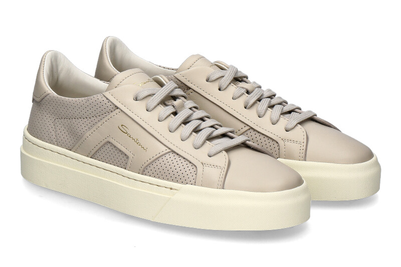 Santoni sneaker for women GLORIA SOFT- latte